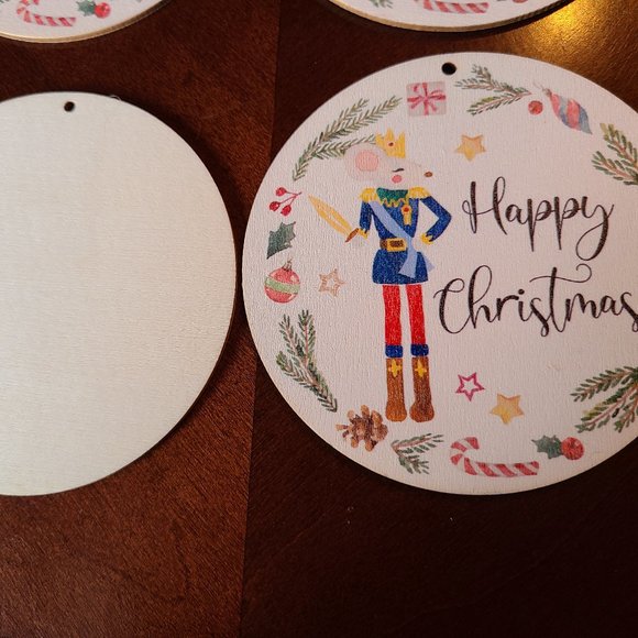 Nutcracker Christmas Ornaments 40pc Holiday Decor Wood Tree Decorations Xmas New - Picture 11 of 11